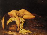 William Etty - Nude Woman Asleep